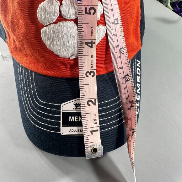 Fan Favorite Clemson Paw Cap Hat Tigers NCAA Baseball Strap Back Embroider - Picture 9 of 16